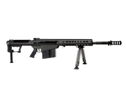 8,213.99 Utilizing state of the art design, manufacturing, and materials, every component of the rifle has been engineered to be lighter and stronger than its predecessors. In addition to a 4-pound weight reduction, the M107A1 is optimized for use with a sound suppressor, providing a much-needed signature reduction capability to the warfighter. Lighter, stronger, more accurate, and more capable; the M107A1 has truly been engineered for action. Find this and other incredible firearms from your favorite online gun store!