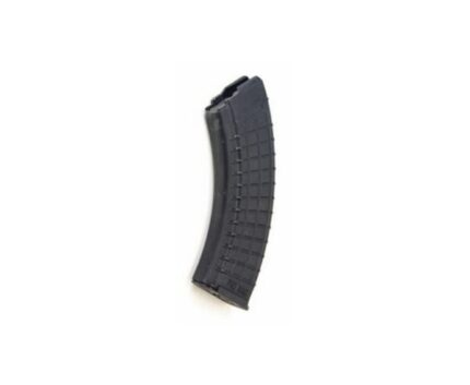 Pro Mag SAIA2 Saiga 7.62X39 30 rd Poly Black Finish This is a 30-rd magazine designed for the Saiga rifle chambered in 7.62X39.The magazine body and follower are constructed of a proprietary DuPont Zytel based polymer to ensure a long service life. The spring is made from heat treated chrome-silicon wire for maximum reliability and smooth feeding. SPECIFICATIONS: Mfg Item Num: SAIA2 Category: MAGAZINES AND ACCESSORIES Caliber: 7.62x39mm Capacity: 30 rd Finish: Black Model: Saiga 7.62 Material: Polymer Type: Detachable Model Fit: Saiga 7.62 Brand Fit: Saiga Max Capacity: 30